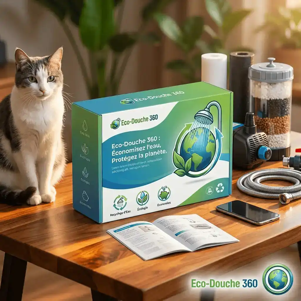 Eco Douche 360 recyclage eau douche